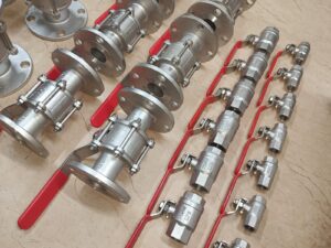 Wide range of stainless steel valves, including ball, gate, foot, butterfly, non-return, and pressure reducing valves, designed for various flow control applications. Ideal for industries like chemical, water treatment, and pharmaceuticals. Raj Metals provides durable, leak-proof valves for efficient flow management.